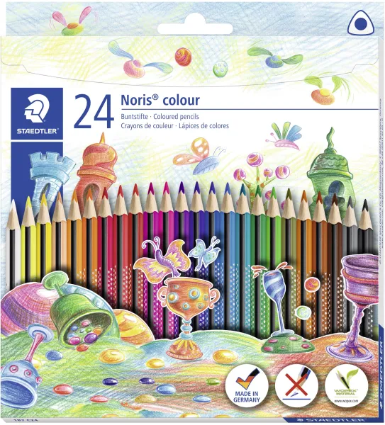 Buntstift Noris WOPEX dreieckig (24)